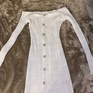 Top ruffle Greg tight dress